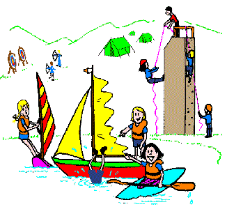 outdoor activities clipart