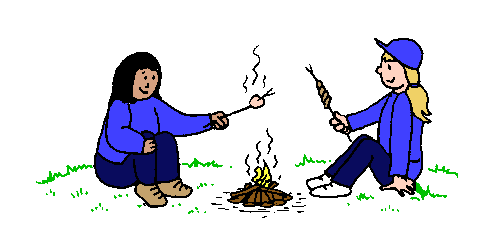 Guides' cook-out